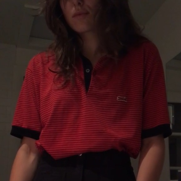 Red and Black Le Tigre Polo XL - Picture 8 of 8